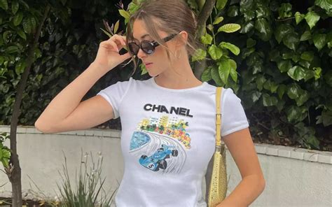 chanel formula 1 t shirt|chanel's f1 t shirt.